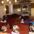 Wizyta w kościele ewangelickim w Łęgutach